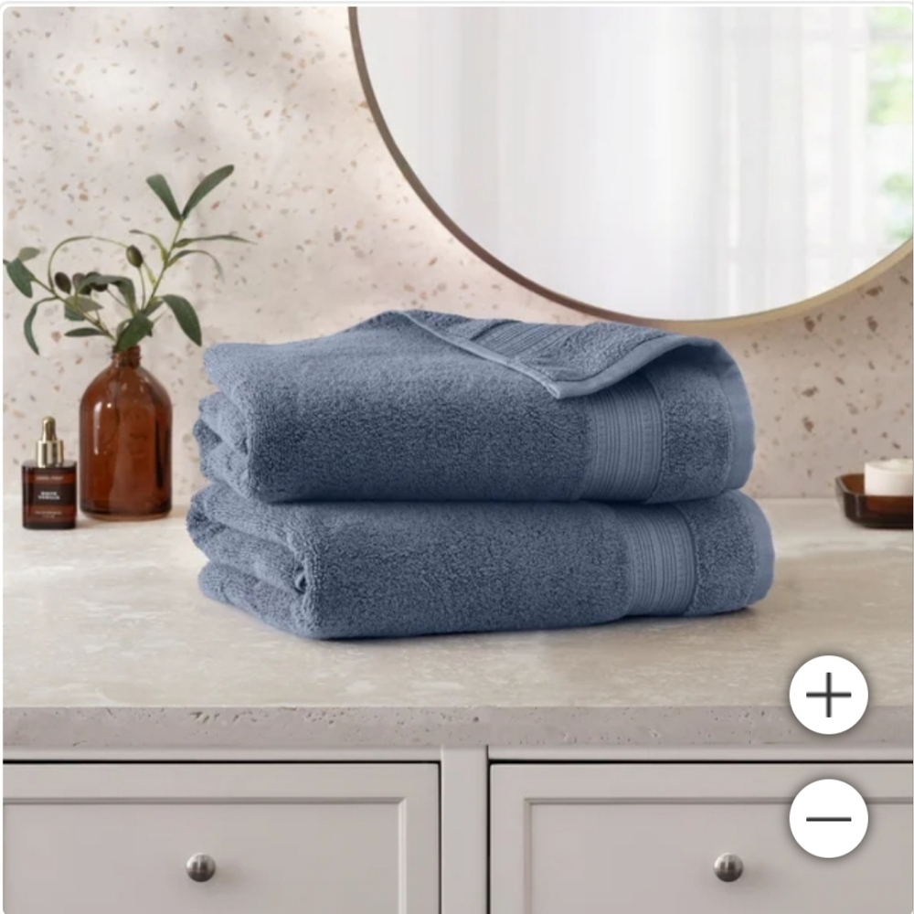 Charisma 100%Hygrocotton 2-piece Bath Sheet Set